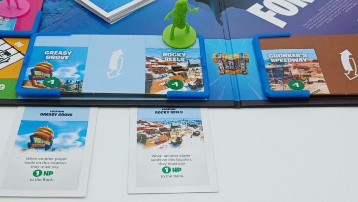 Unclaimed Location in Monopoly Flip Edition Fortnite