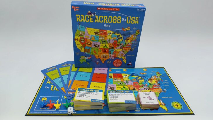 Components for Scholastic Race Across the USA