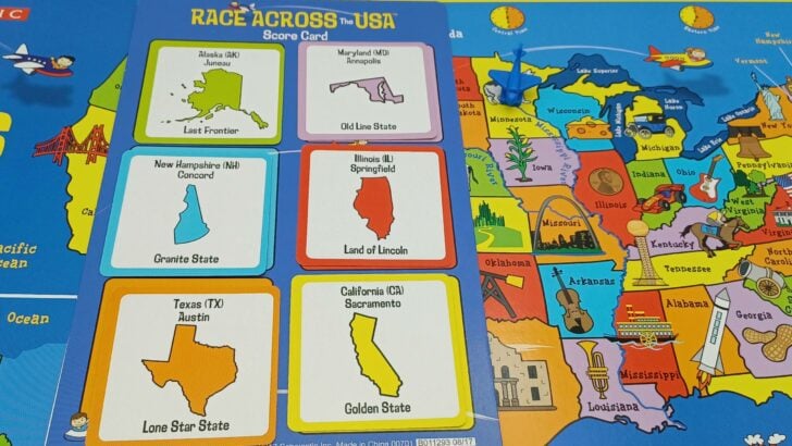 Winning Scholastic Race Across the USA