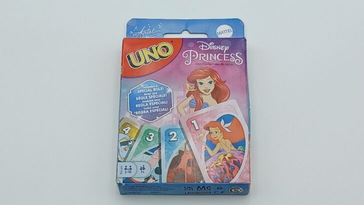 UNO Disney Princess Little Mermaid Ariel Box