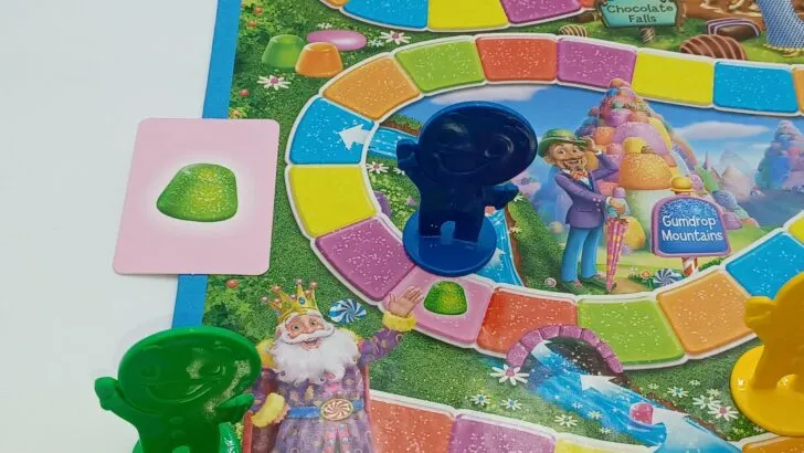 Using a Sweet Treat card in Candy Land