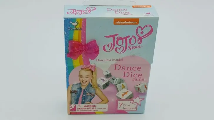 Box for JoJo Siwa Dance Dice