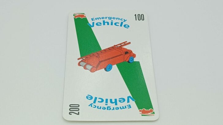 Emergency Vehicle card