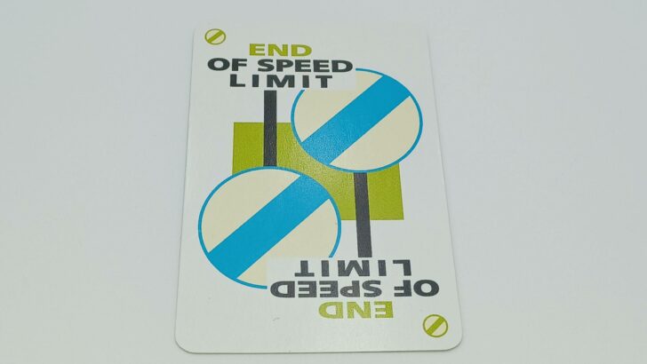 End of Speed Limit card