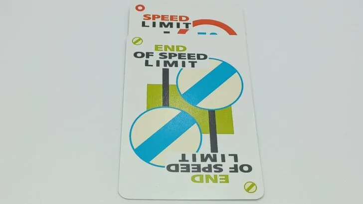 Remedying a Speed Limit card in Mille Bornes