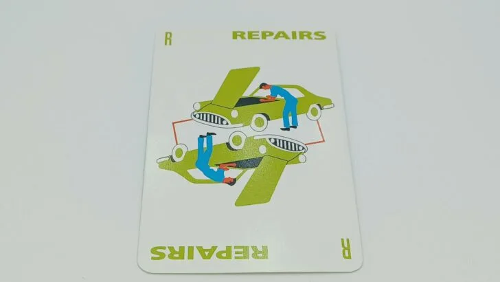 Repairs card