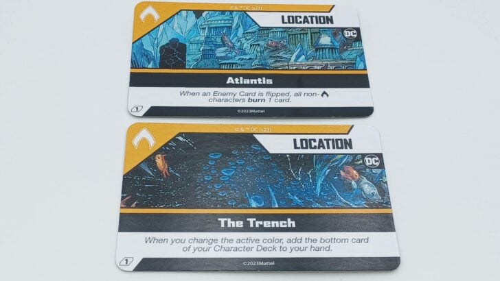 Aquaman Location Cards