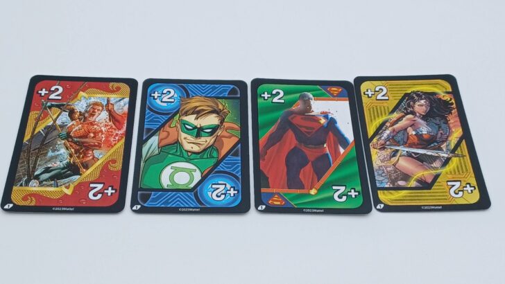 Draw Two cards in UNO Ultimate DC