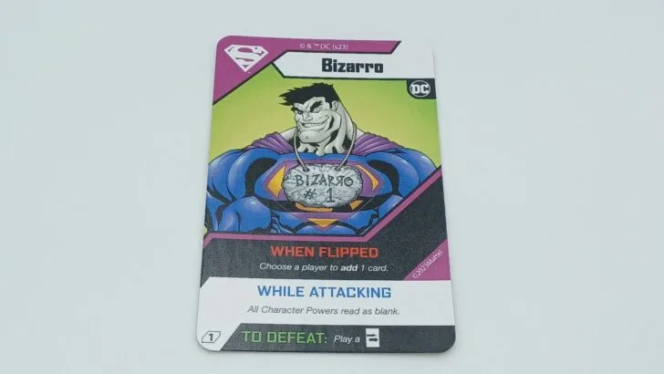 Enemy Card example