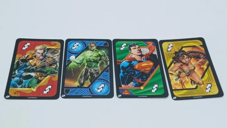 Reverse cards in UNO Ultimate DC
