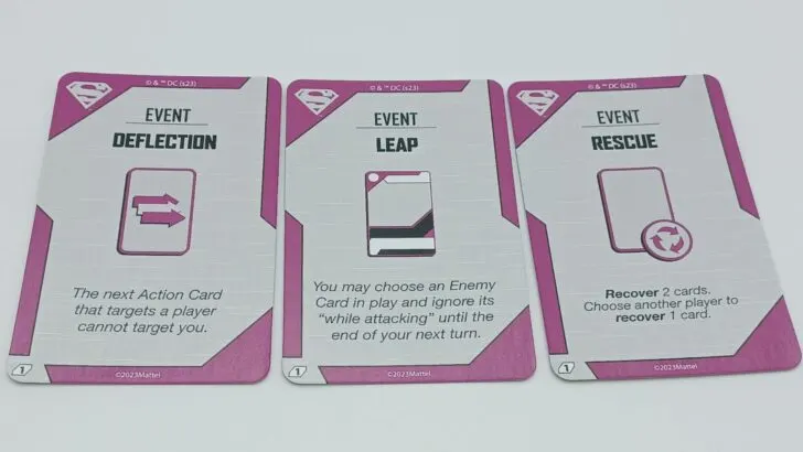 Superman Event Cards