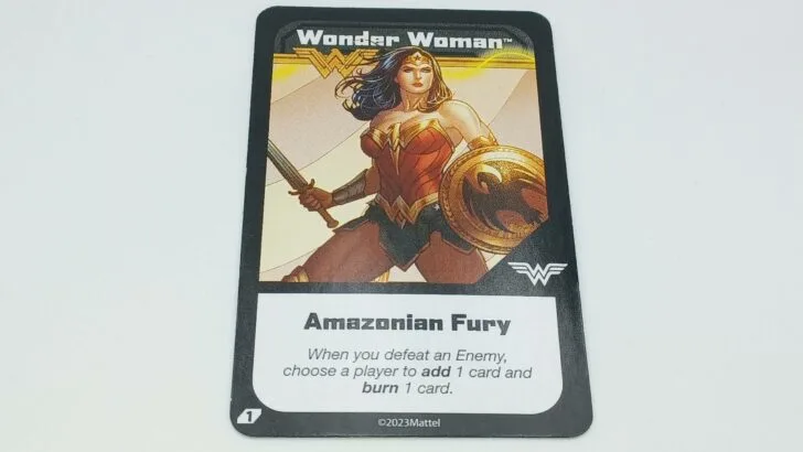 Wonder Woman Character Ability