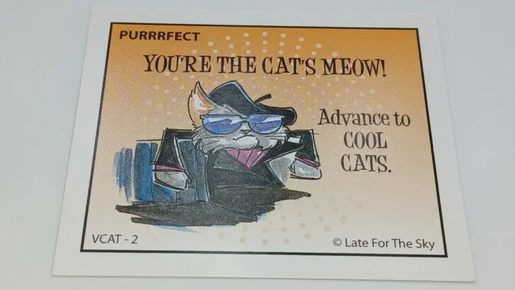 Purrrfect card in Cat-Opoly
