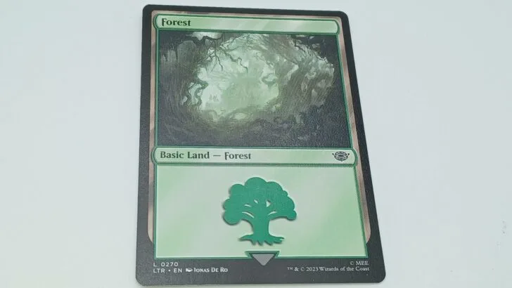 Land card in Magic: The Gathering The Lord of the Rings Tales of Middle-Earth