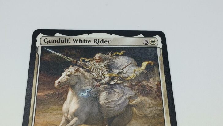 Mana cost for playing Gandalf, White Rider