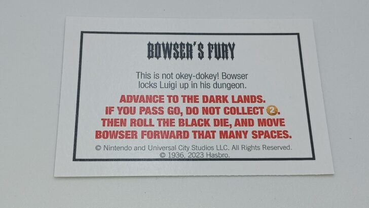 Bowser's Fury Card