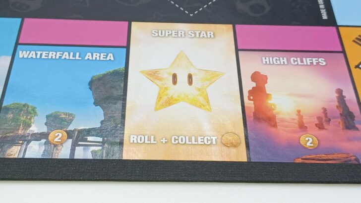Super Star Space in Monopoly The Super Mario Bros Movie