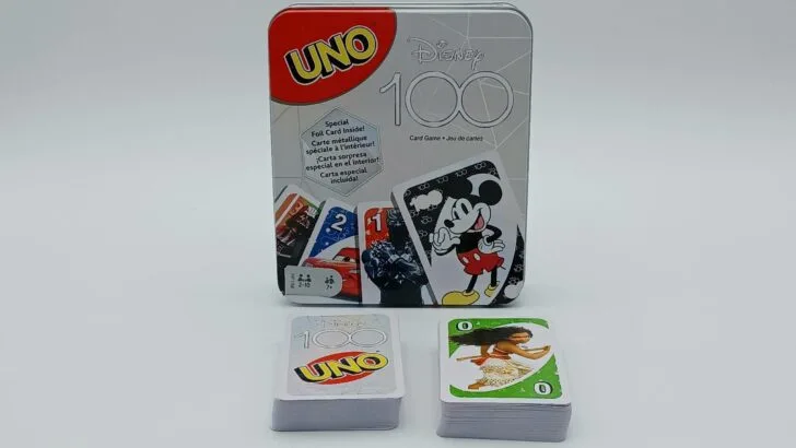 Components for UNO Disney 100