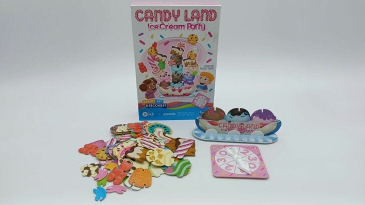 Components for Candy Land Ice Cream Party
