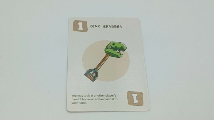 Dino Grabber card