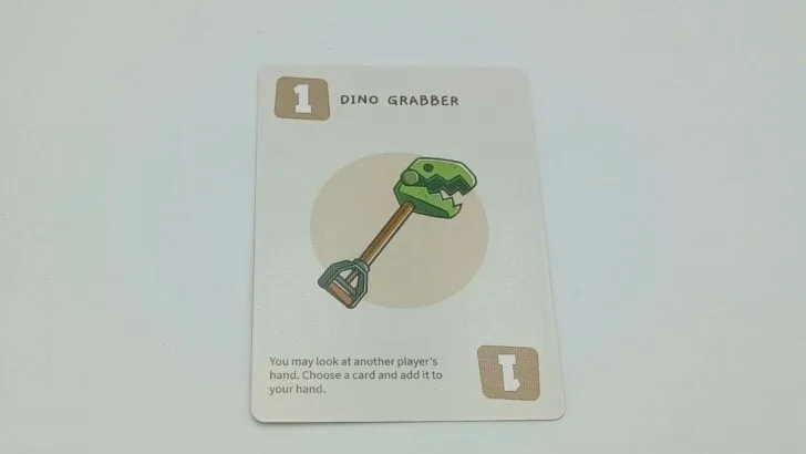 Dino Grabber card