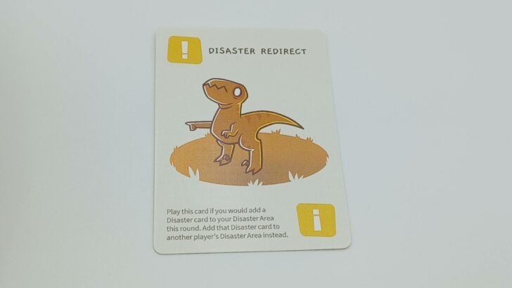 Disaster Redirect card