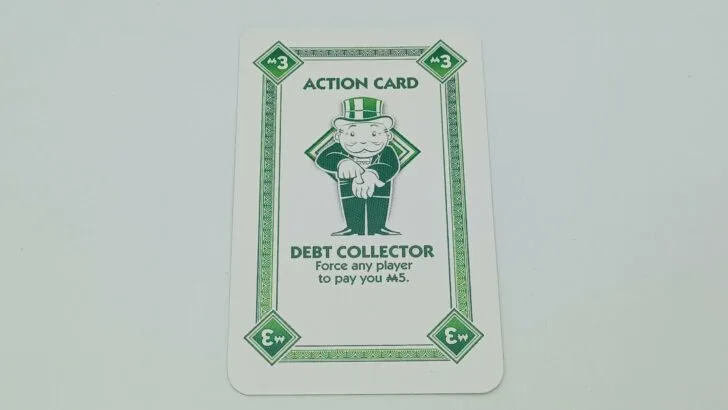 Debt Collector card in Monopoly Deal
