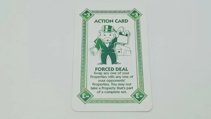Forced Deal card in Monopoly Deal