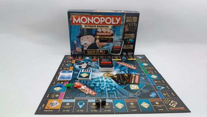 Components for Monopoly Ultimate Banking