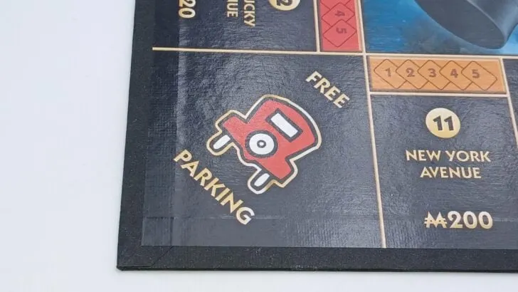 Free Parking Space in Monopoly Ultimate Banking