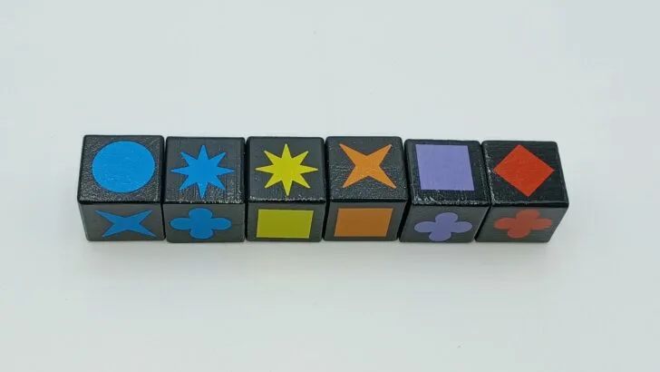 Initial cubes that a player drew