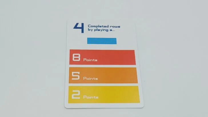 Complete Tetris Line Clear Achievement Card