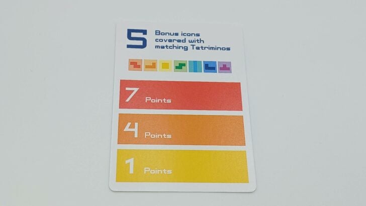 Five Bonus Icons Achievement Card