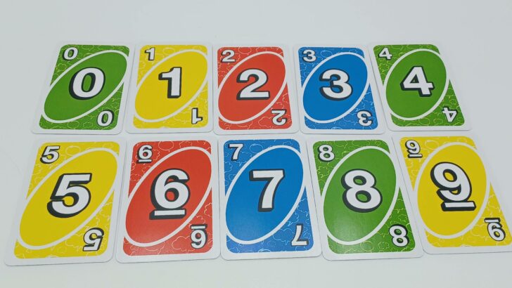 Number cards in UNO House Rules!