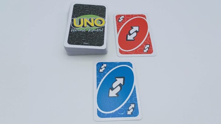 Playing a card to match a Reverse card.