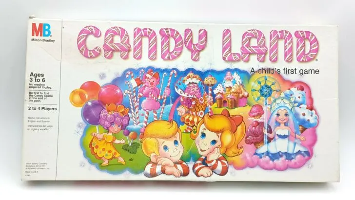 Box for Candy Land 1984
