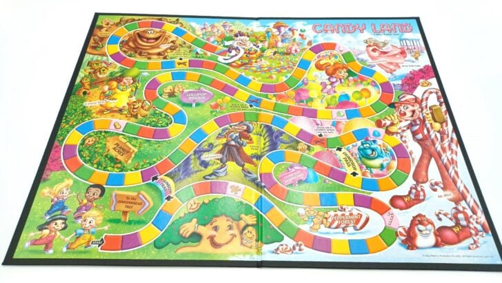 Game board for 2004 Candy Land