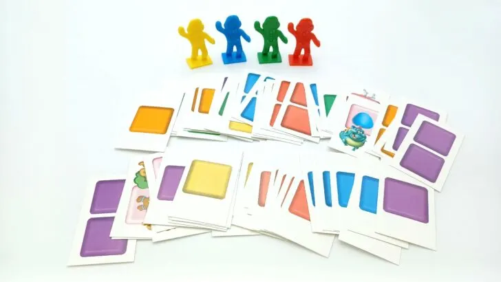Components for 2004 version of Candy Land