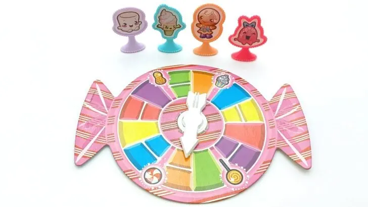 Components for 2013 version of Candy Land