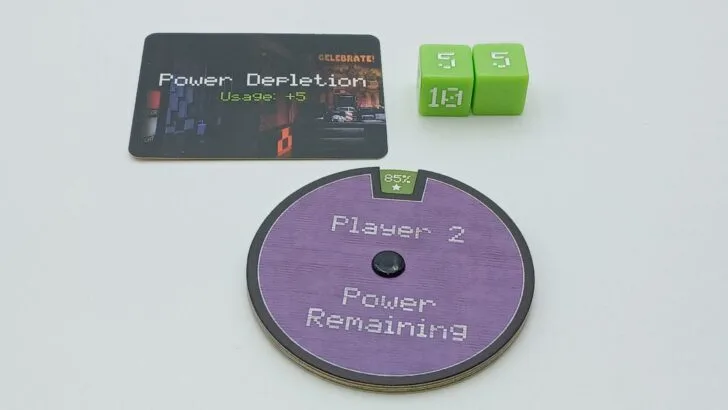 Power Depletion card example