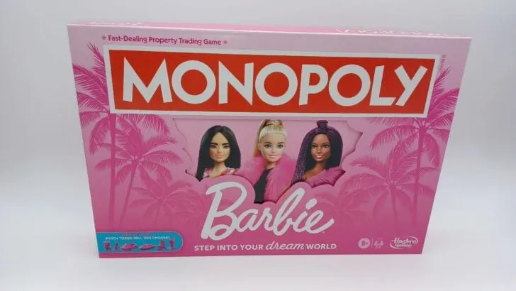 Box for Monopoly Barbie
