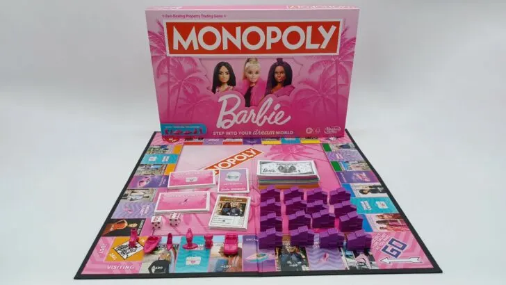 Components for Monopoly Barbie
