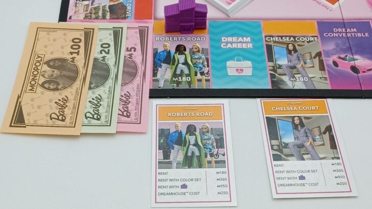 Selling a DreamHouse in Monopoly Barbie