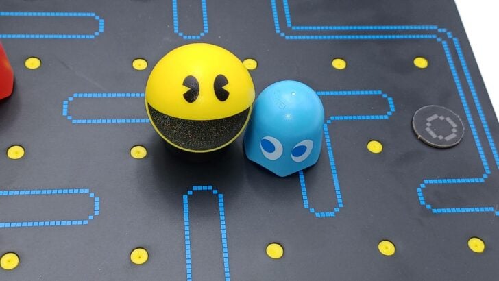 Eating a Ghost in Pac-Man Board Game