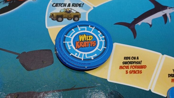 Creature Power Disc Space in Wild Kratts Race Around the World