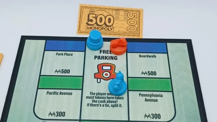 Determining who receives the money from Free Parking
