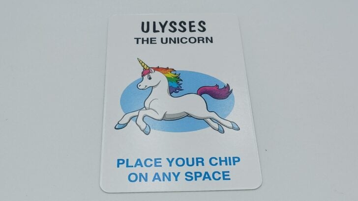 Unicorn card in Sequence for Kids