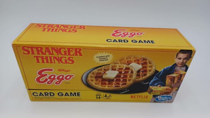 Box for Stranger Things Eggo Card Game