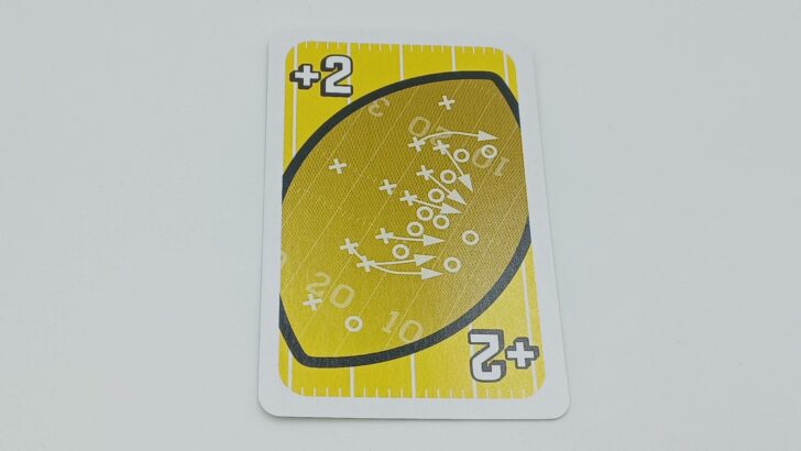 Draw Two card in UNO NFL