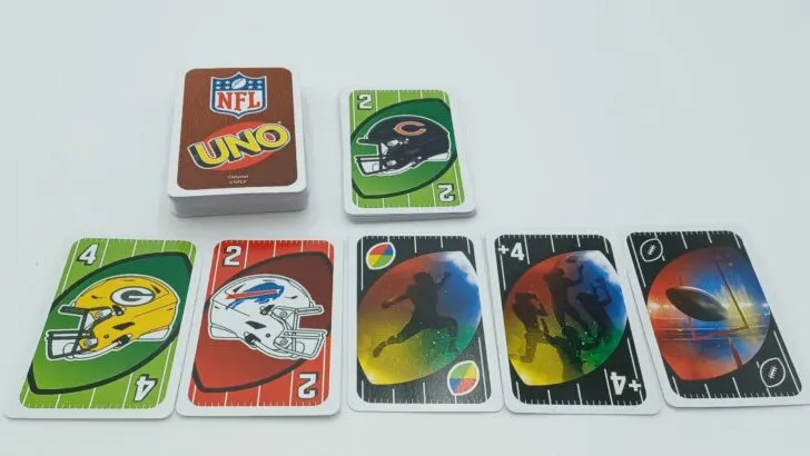 Playing a Card in UNO NFL